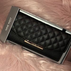 NEW!!! Nine West Black Wallet